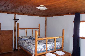Cabin 4 Wood Bed (2006 setup)